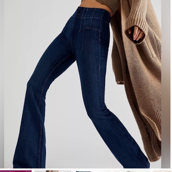 Free People Denim - Free People Jayde Flare in Night Sky Size 31